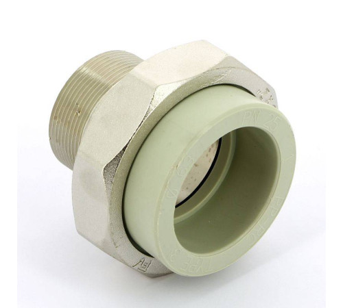 Муфта полипропиленовая FV-Plast разъемная с наружной резьбой 63x2 237063