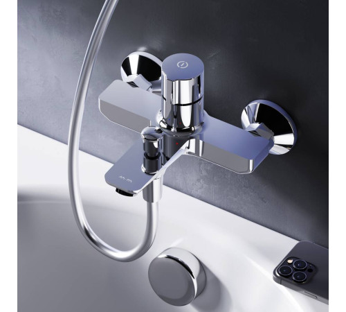 Смеситель для ванны и душа AM.PM X-Joy TouchReel нажимной F85A10500