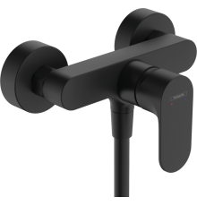 Смеситель для душа Hansgrohe Rebris S однорычажный черный матовый 72640670