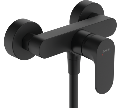 Смеситель для душа Hansgrohe Rebris S однорычажный черный матовый 72640670