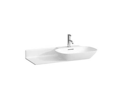 Раковина Laufen INO 90х45х12 см 1 отверстие полка слева 8.1330.1.000.104.1