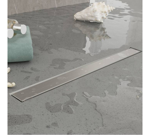 Трап душевой Plumberia Selection PS LINEAR 6x60 см комбинированный затвор нержавеющая сталь PSL60MT