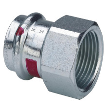 Переходник Viega Prestabo 35 мм x 1 НР нелегированная сталь 704766