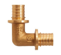 Угольник аксиальный латунный Smart Install 25x3.5 мм 52133S