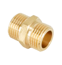 Ниппель равнопроходной ELSEN Metalit 1/2 НР-НР латунный EBF.15.12