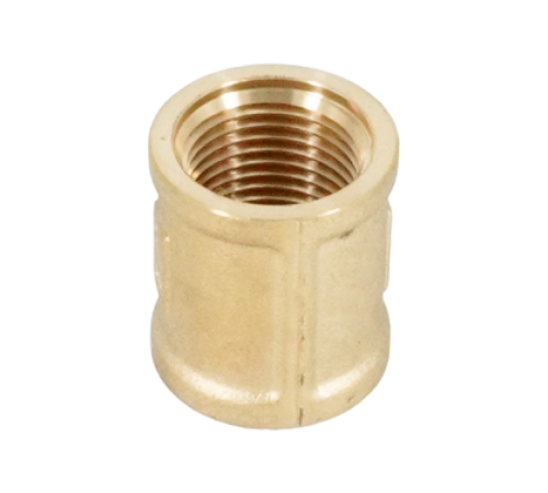 Муфта равнопроходная ELSEN Metalit ВВ 1/2 латунь EBF.16.12