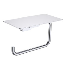 Держатель туалетной бумаги с полкой Aquanet Tivoli хром AQM7307CR