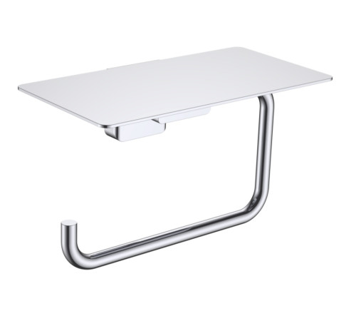 Держатель туалетной бумаги с полкой Aquanet Tivoli хром AQM7307CR