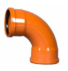 Отвод радиальный Ostendorf KGBD 110х87° 2M SW 228085
