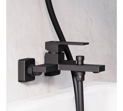 Смеситель для ванны и душа AM.PM Gala черный матовый F531000300