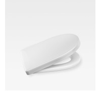 Сиденье для унитаза Armani/Roca Island микролифт белый 7.8017.6.200.4