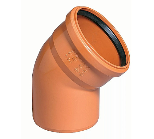 Отвод 45° Ostendorf KGB PVC DN 110 мм 220220