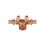 Тройник настенный REHAU RAUTITAN RX+ 16-Rp 1/2-16 с внутренней резьбой бронза 14562913001