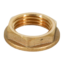 Гайка стопорная латунная с фланцем ELSEN Metalit 1/2 ВР EBF.25.12