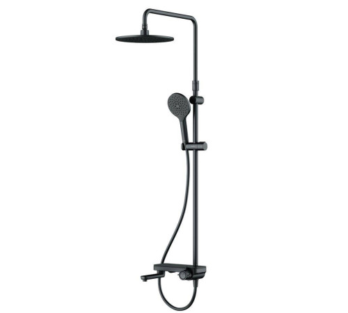 Душевая система AM.PM Like черный матовый F0780722