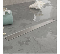 Трап душевой Plumberia Selection PS LINEAR 6x90 мм комбинированный затвор нержавеющая сталь PSL90MT