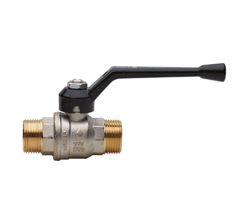 Кран шаровой Rubinetterie Bresciane UNI-SFER 1 нар-нар алюминиевая рукоятка 1503060000