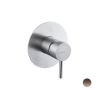 Смеситель для душа встраиваемый Newform X-STEEL 316 PVD Brushed copper bronze 69675EX.59.067