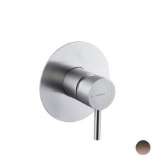 Смеситель для душа встраиваемый Newform X-STEEL 316 PVD Brushed copper bronze 69675EX.59.067