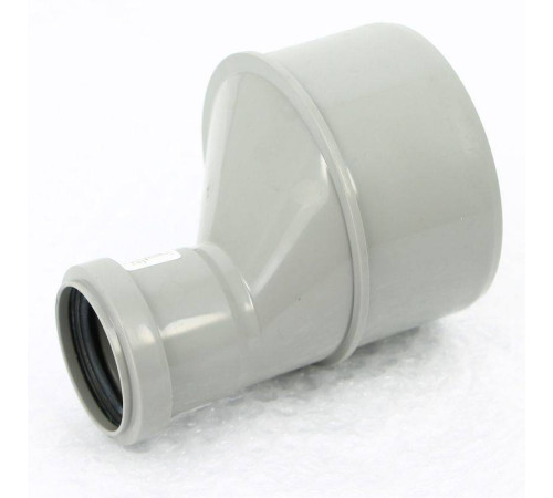 Редукция канализационная Ostendorf HT HTR 110/50 мм эксцентрическая 115720