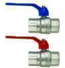 Кран шаровой F.I.V. Evolution 3/4 ВВ красный рычаг 86001034