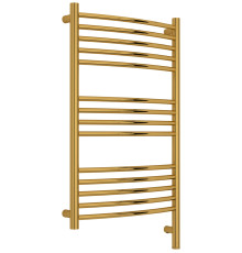 Полотенцесушитель электрический Сунержа Богема 3.1 выгнутая 50х80 см правый золото глянец 03-6003-8050