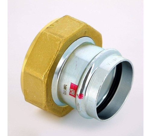 Муфта пресс Viega Prestabo с накидной гайкой 54х2 1/2 оцинкованная сталь 601133