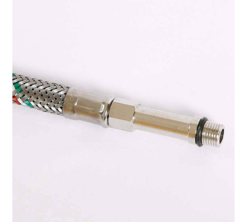 Гибкая подводка для смесителя Uni-Fitt 1/2 x M10 длинный штуцер 150 см 503S2815