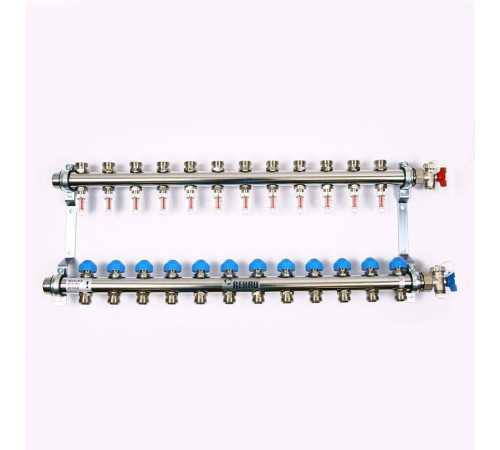Коллекторная группа REHAU HKV-D 1 x 3/4 EK 12 выходов 208121