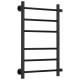 Полотенцесушитель водяной Стилье Версия-Б 40x60 см черный 17610-6040