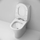 Унитаз-компакт напольный AM.PM Sense FlashClean с сиденьем микролифт C748600SC