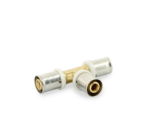 Тройник пресс Aquer 16 мм 507865