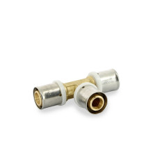Тройник пресс равнопроходной General Fittings 20х20х20 мм 706G7771