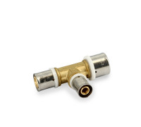 Тройник пресс STOUT 26х16х20 мм 507873