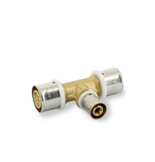 Тройник пресс STOUT 26х16х26 мм 507874