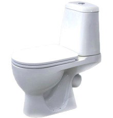 Унитаз-компакт Cersanit Max Comfort белый WC.CC/Max/2-DM/WHT.G/S1