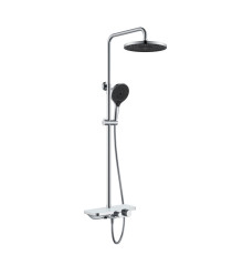 Душевая система AQUADEUS CHUVA с изливом хром CHU0400