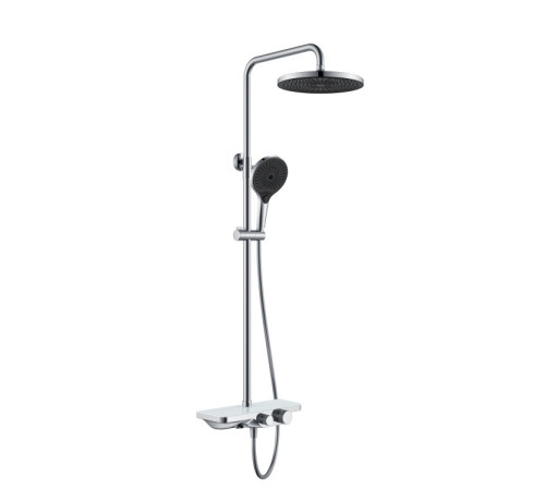 Душевая система AQUADEUS CHUVA с изливом хром CHU0400