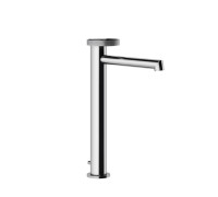 Смеситель для раковины Gessi Anello высокий с длинным изливом с донным клапаном хром 63305#031