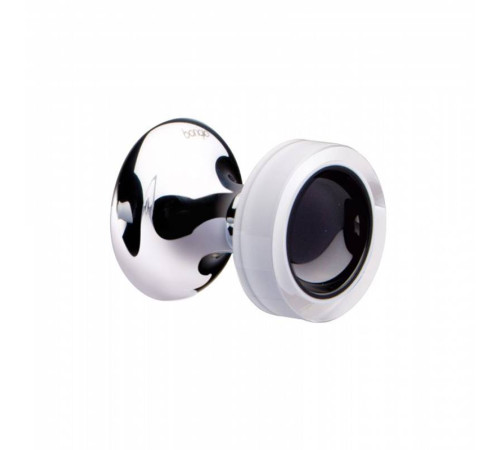 Смеситель встраиваемый прогрессивный Bongio Soffi черно-белый хром 60514CR99