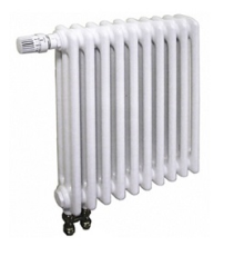 Радиатор стальной трубчатый Arbonia 3050 12 секций 500x540 мм нижнее подключение № 69 с термовентилем RAL 9016 3050/12№69ventilobenRAL9016