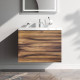 Тумба под раковину подвесная AM.PM Gem 75 см 2 ящика орех M90FHX0752HF