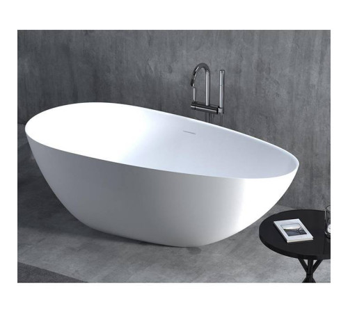 Ванна отдельностоящая Salini Paola Bassa 172х82.7х57.8 см S-Stone белый матовый 101612SM