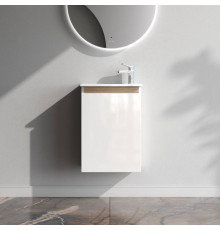 Тумба под раковину подвесная AM.PM X-Joy 45 см 1 дверца белый глянец M85AFHX0451WG
