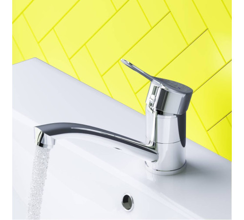 Смеситель для раковины DORFF Norma с поворотным изливом D1000000