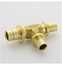 Тройник аксиальный STOUT 20 х 16 х 16 мм латунь SFA-0009-201616