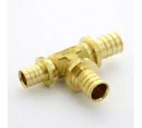 Тройник аксиальный STOUT 25x25x20 мм переходной 507796