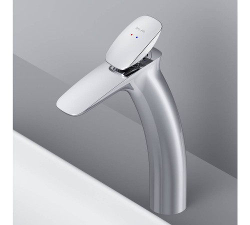 Смеситель для раковины AM.PM Spirit V2.0 высокий с донным клапаном F70A92200