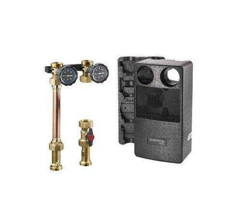 Насосная группа Oventrop Regumat S-180 прямая DN 25 без насоса с шаровым краном 1357070