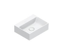 Раковина Catalano Premium 45x35 см без отверстия белый глянцевый 0220450001